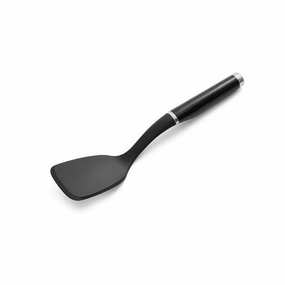 KitchenAid 6009340 3.5 x 8.5 in. Black ABS & Nylon Solid Turner Cooking Tools & Accessories clearance kits