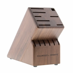 KRAMER by ZWILLING 14-slot Walnut Knife Block Cutlery knife sets deals