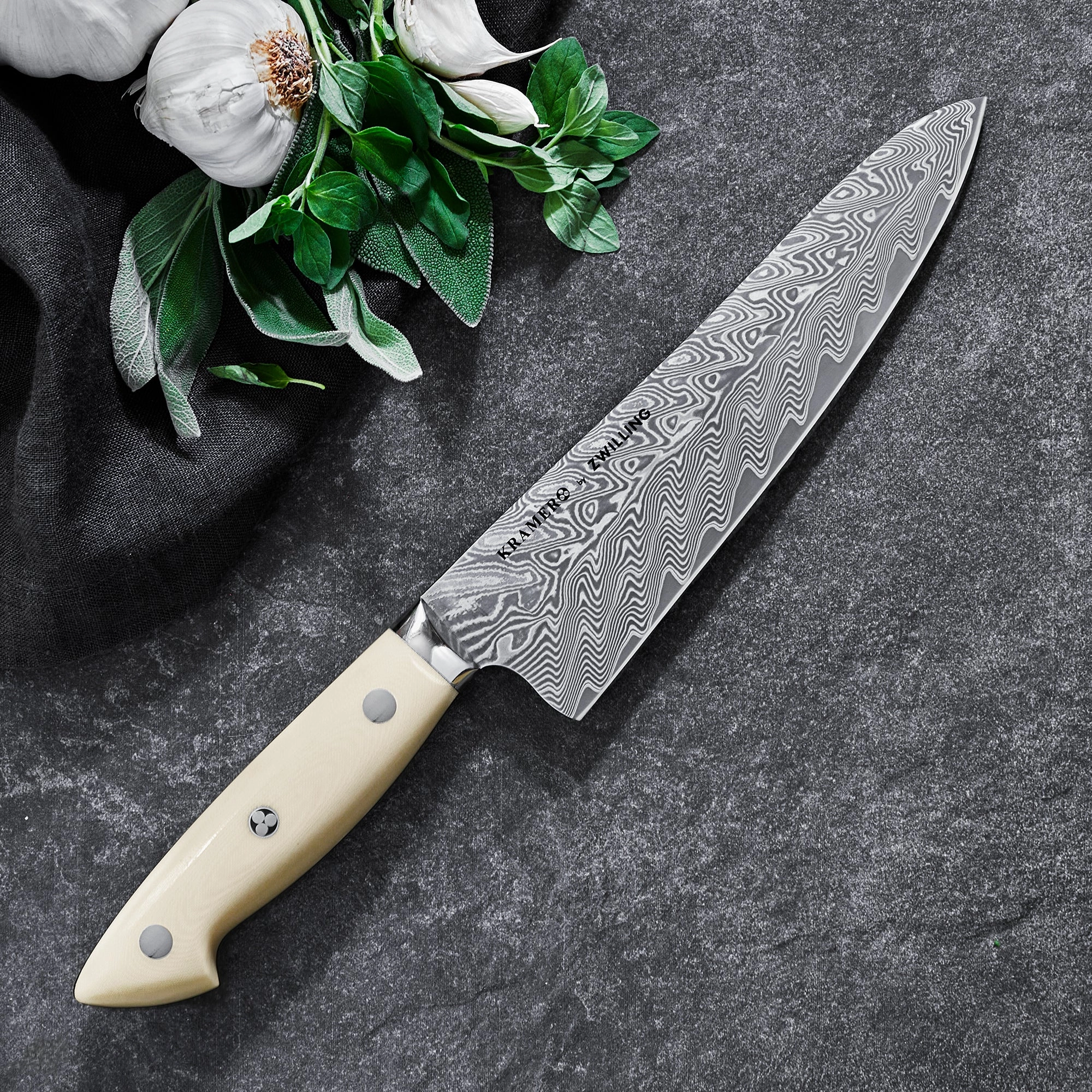 KRAMER by ZWILLING Cumulus Collection 7-inch Santoku Knife