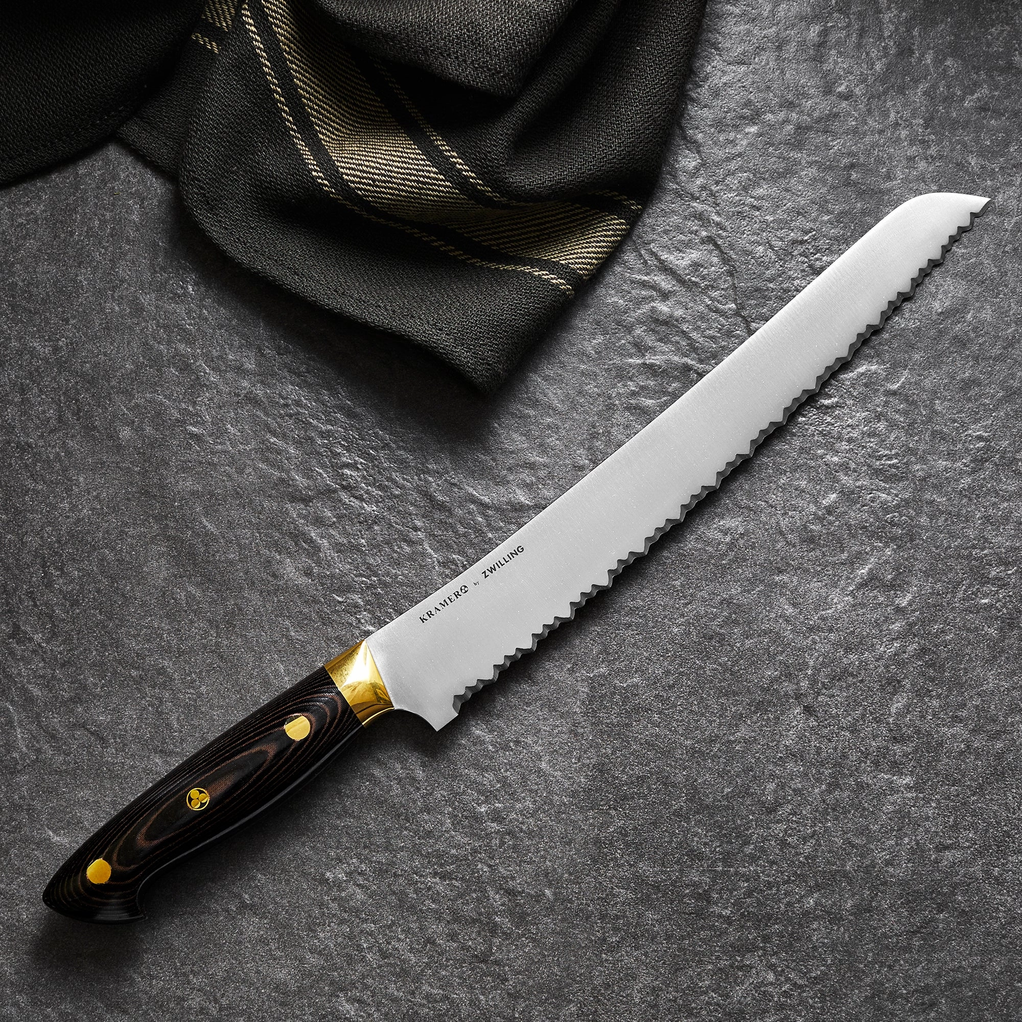 KRAMER by ZWILLING EUROLINE Carbon Collection 2.0 10-inch Bread Knife