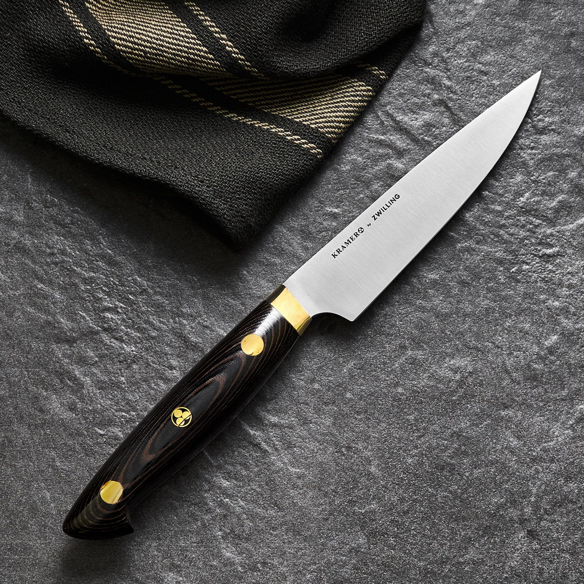 KRAMER by ZWILLING EUROLINE Carbon Collection 2.0 5-inch Utility Knife