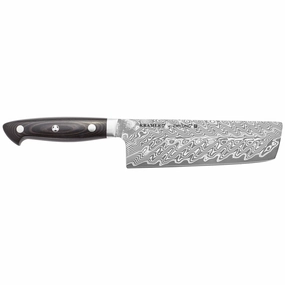 KRAMER by ZWILLING EUROLINE Damascus Collection 6.5-inch Nakiri Knife Cutlery outlet discounts