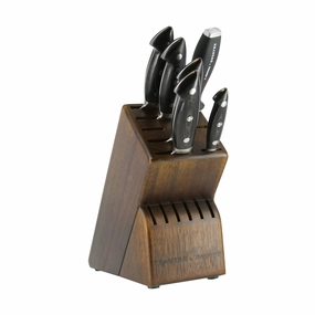 KRAMER by ZWILLING EUROLINE Damascus Collection 7-pc Knife Block Set Cutlery outlet discounts