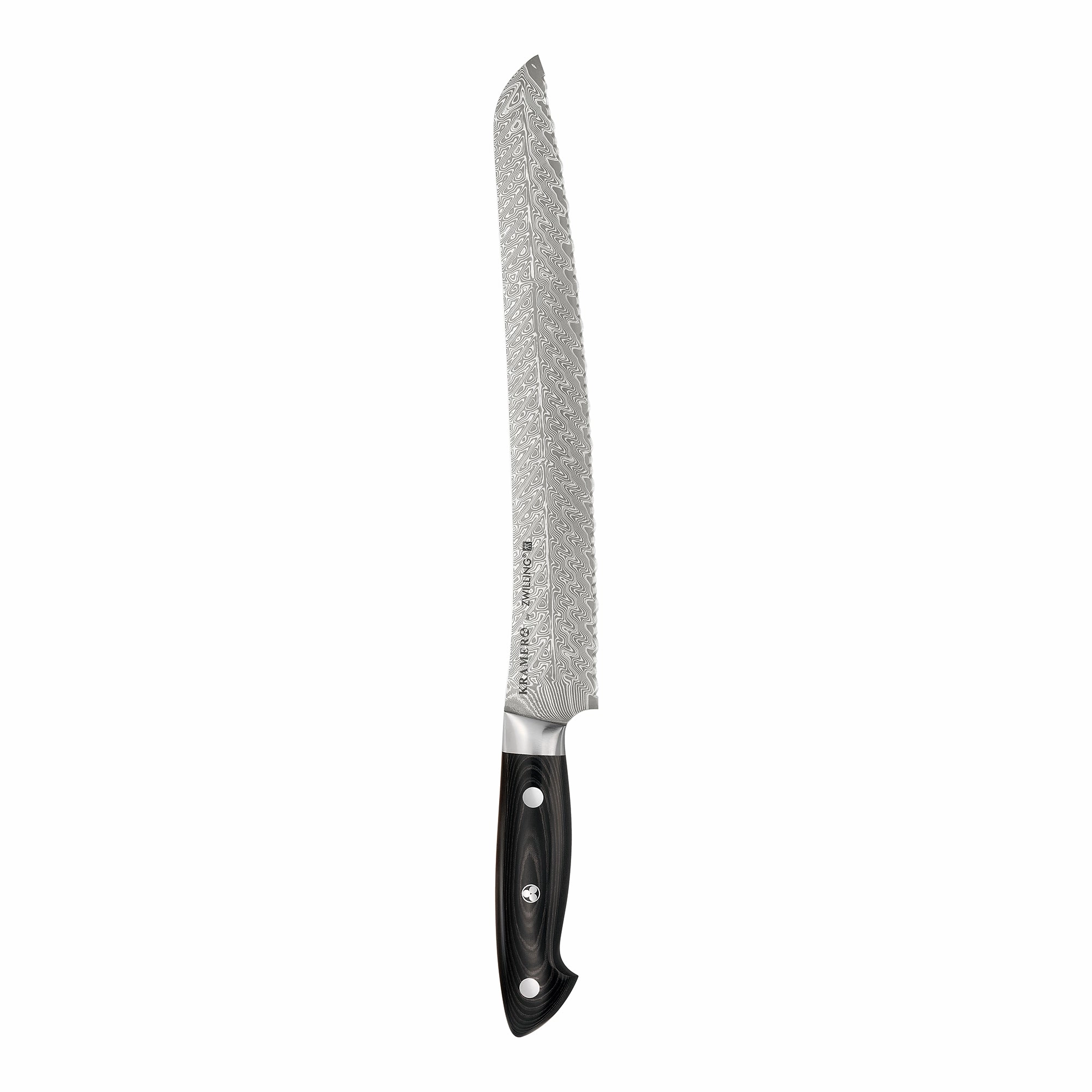 KRAMER by ZWILLING EUROLINE Damascus Collection 9-inch Bread Knife Cutlery outlet discounts