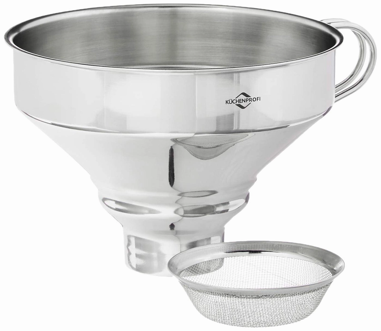 Kuchenprofi Funnel with Mesh Filter, Stainless Steel, 5-Inch Diameter Cooking Tools & Accessories outlet tools