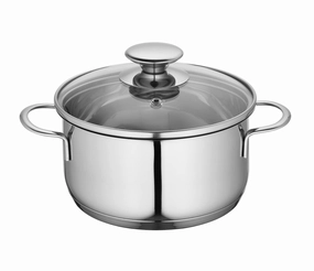 Kuchenprofi Mini Stockpot w/ Glass Lid, 1.6 qt., 6.25-Inch Diameter Cookware online kitchen sale
