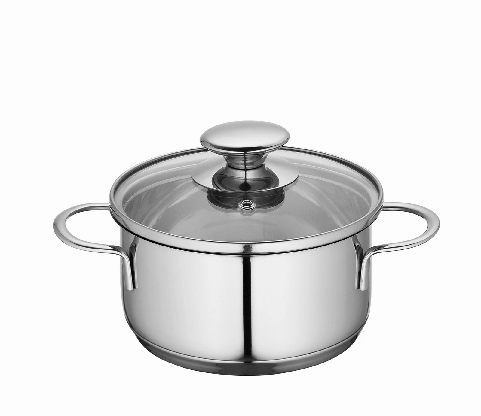 Kuchenprofi Mini Stockpot w/ Glass Lid, 1 qt., 5.5-Inch Diameter Cookware online kitchen sale