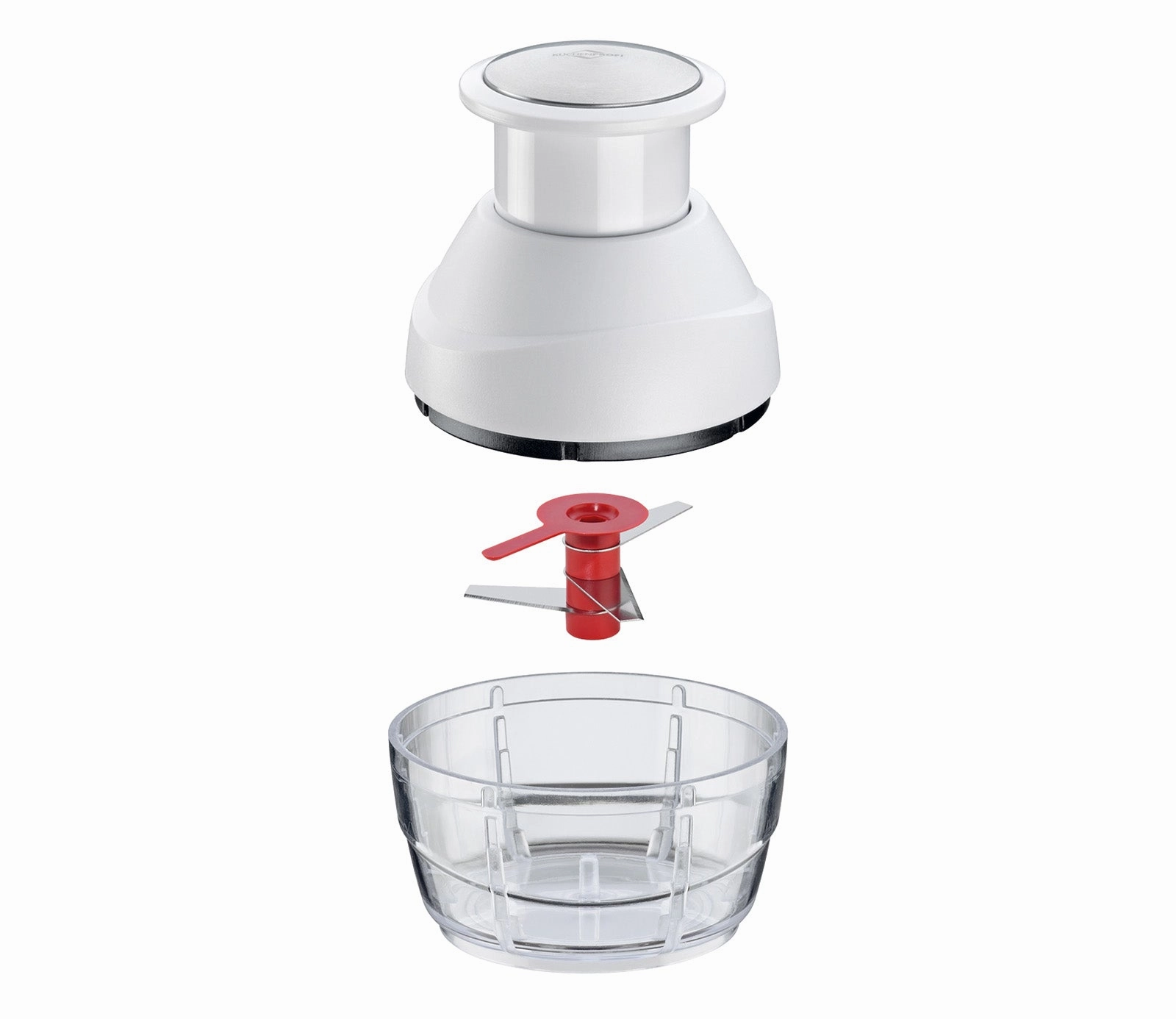 Kuchenprofi Push Fruit and Vegetable Multi Chopper, 3.4-Inch Diameter
