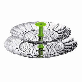 Kuhn Rikon 2-in-1 Steamer For Duromatic Pressure Cooker, 5.5-Inch - 9.5-Inch Cookware online kitchen sale