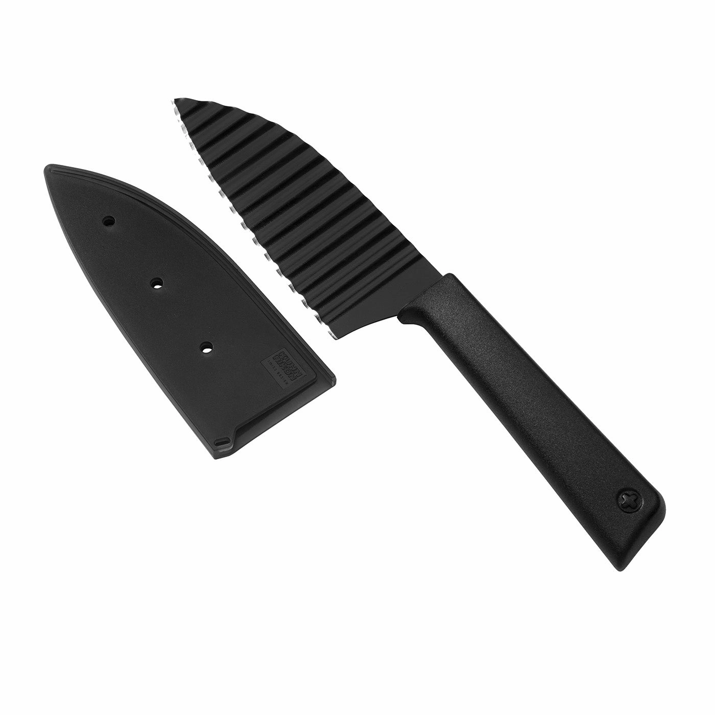 Kuhn Rikon Colori  Crinkle Cut Garnish Knife, 5-Inch