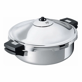 Kuhn Rikon Duromatic Stainless Steel Family Style Braiser Pressure Cooker, 5 Qt Cookware online kitchen sale