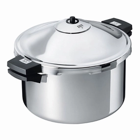 Kuhn Rikon Duromatic Stainless Steel Family Style Stockpot Pressure Cooker, 12 Qt Cookware online kitchen sale