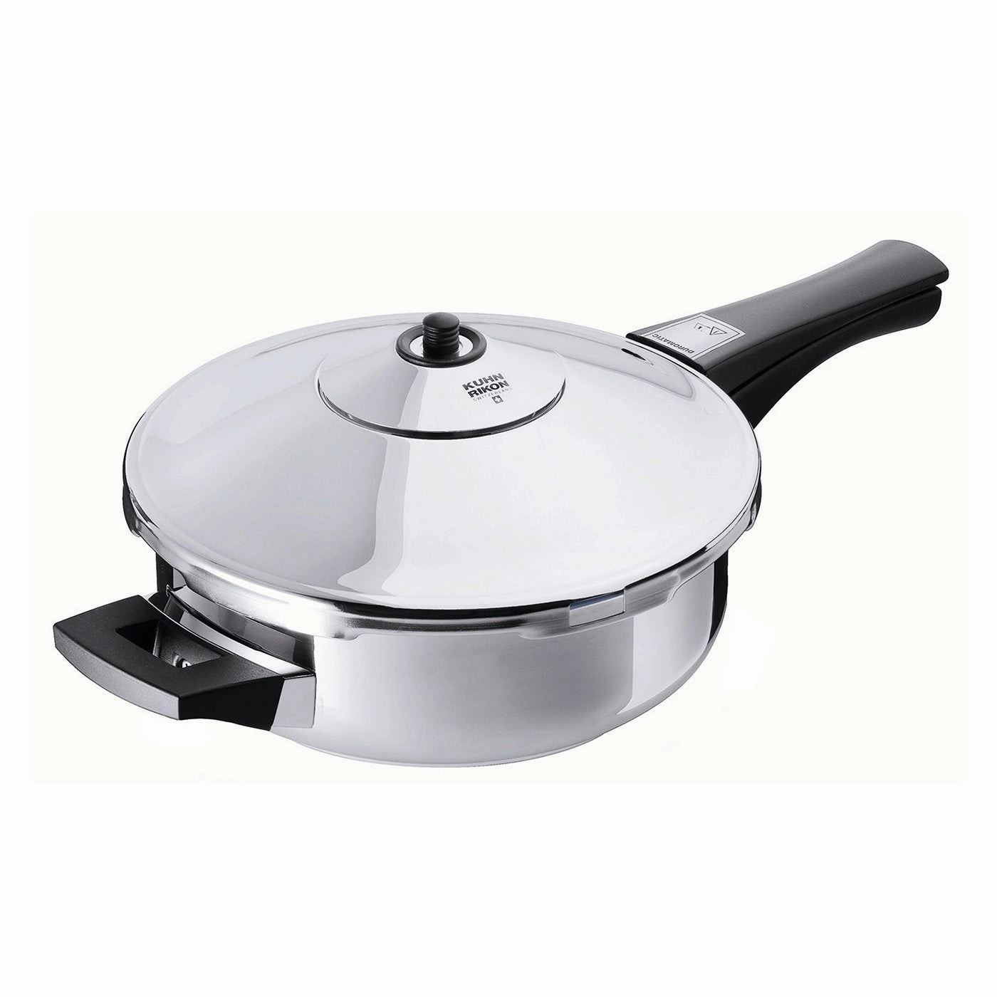 Kuhn Rikon Duromatic Stainless Steel Frying Pan Pressure Cooker, 2.5 Qt Cookware online kitchen sale