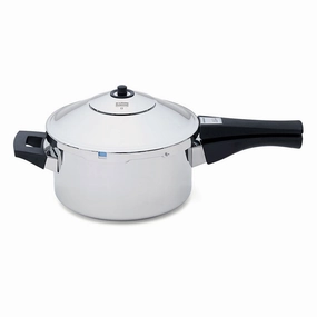 Kuhn Rikon Duromatic Stainless Steel Saucepan Pressure Cooker, 5 Qt Cookware online kitchen sale