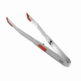 Kuhn Rikon SoftEdge Stainless Steel Locking Tweezer Tongs, 12-Inch Cooking Tools & Accessories mega discount