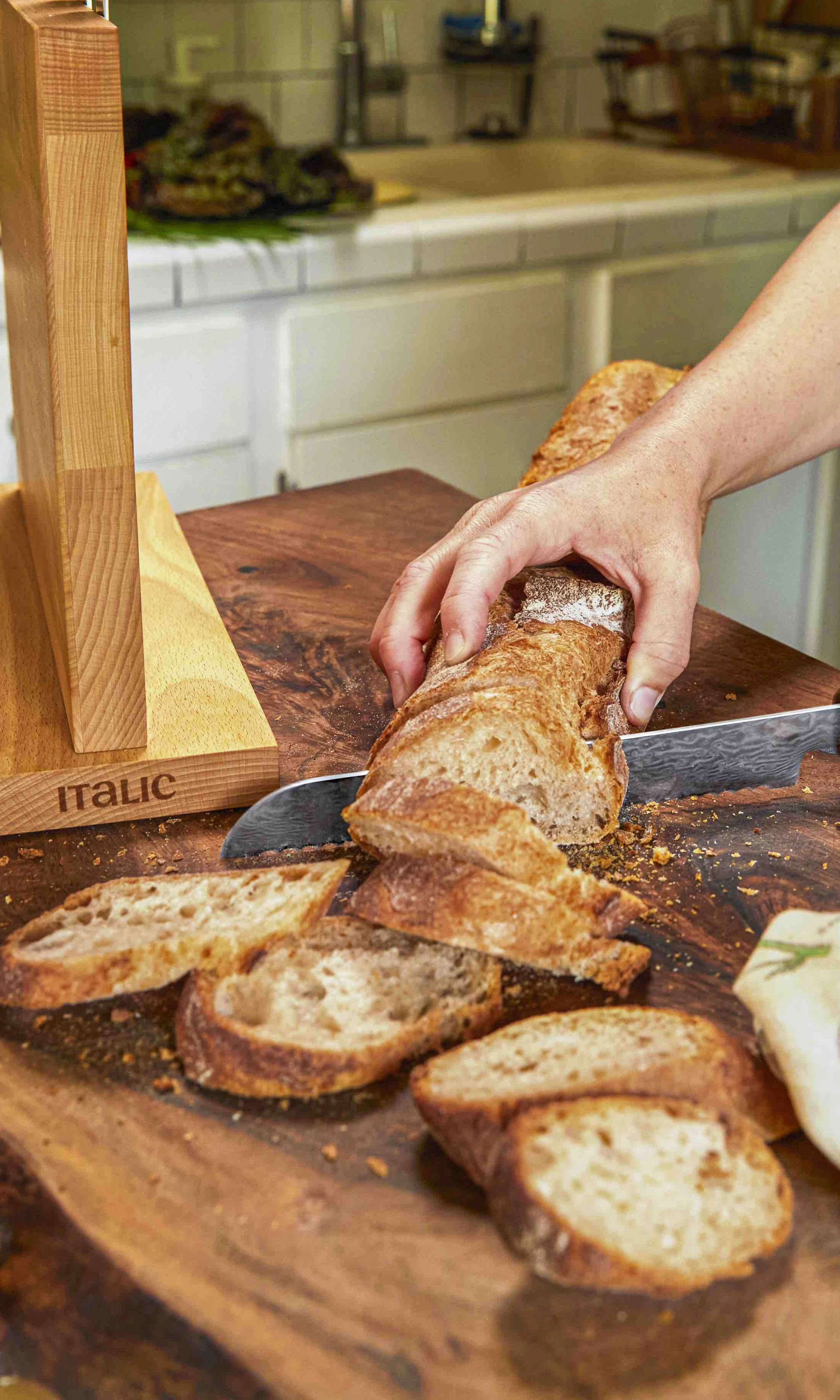 Kumo VG10 Serrated Pankiri Bread Knife