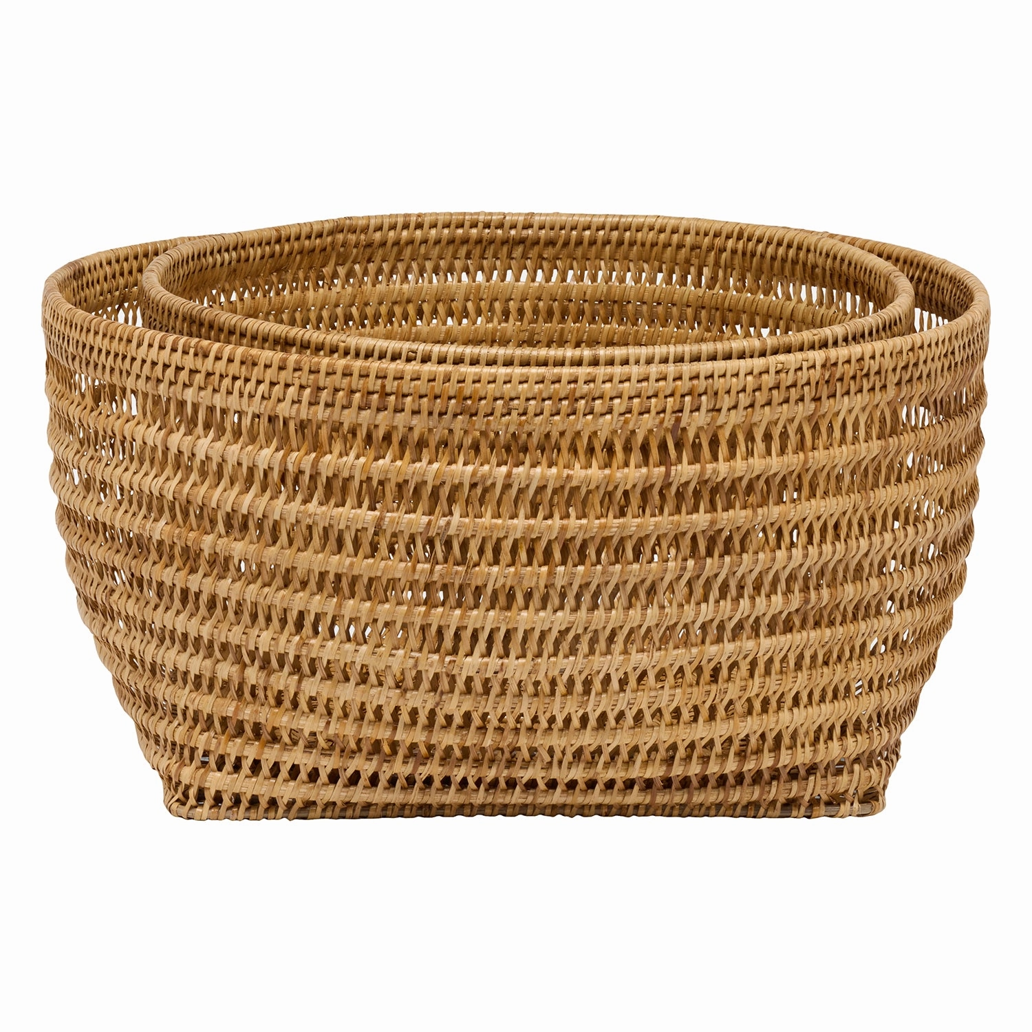 Laredo Rattan Round Nested Basket Set/2