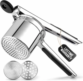 Large Potato Ricer with 2 Interchangeable Discs Cooking Tools & Accessories hot price