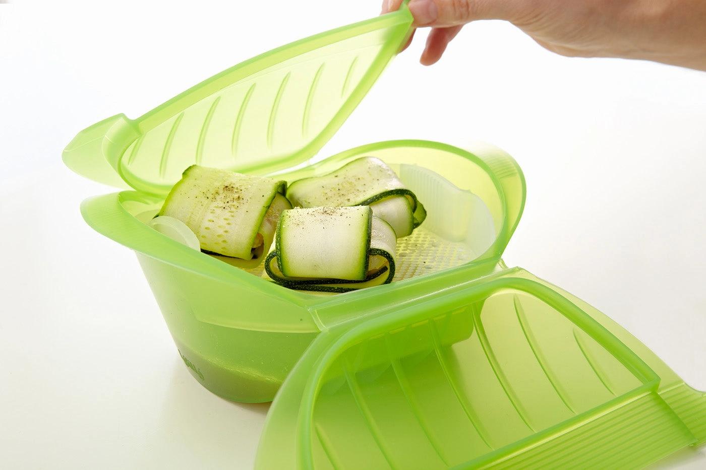 Lekue 1-2 Person Deep Steam Case With Tray