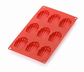 Lekue Silicone 9 Cavity Madeleine Baking Mold Bakeware online promo