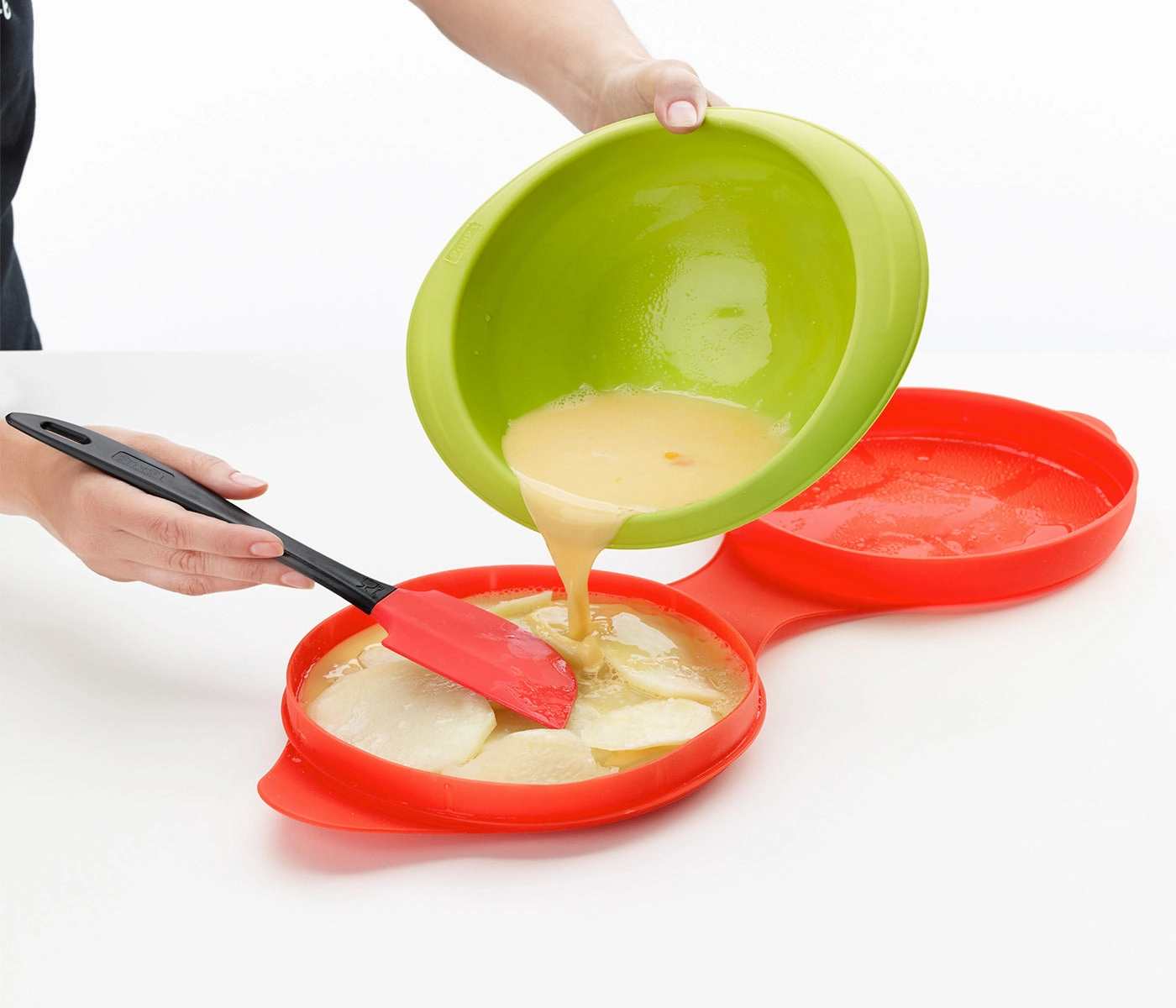 Lekue Silicone Microwave Spanish Omelette & Frittata Maker