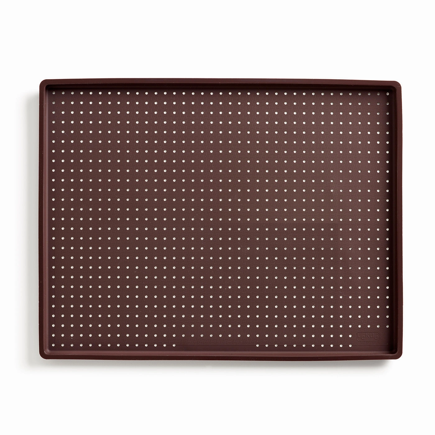 Lekue Silicone Perforated Pizza Mat, Brown