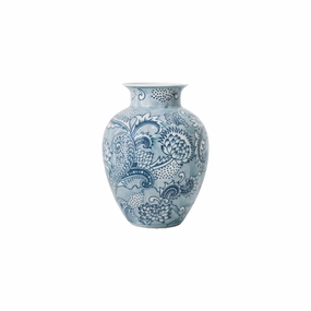 Lily Vase 18cm Blue Cheap Vases for home