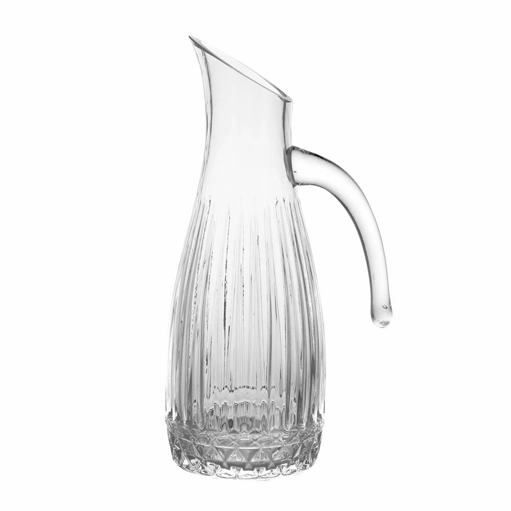 Linea Cut Handled Jug Glassware clearance picks