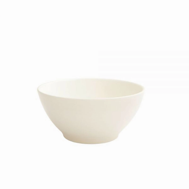 Linen Cereal Bowl, D14.5cm, White Serving Bowls Entertaining Set