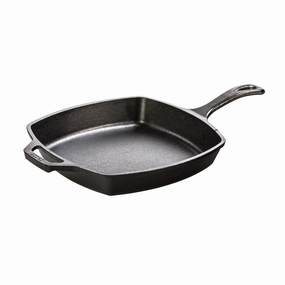 Lodge 10.5 Inch Square Cast Iron Skillet Cookware holiday sale