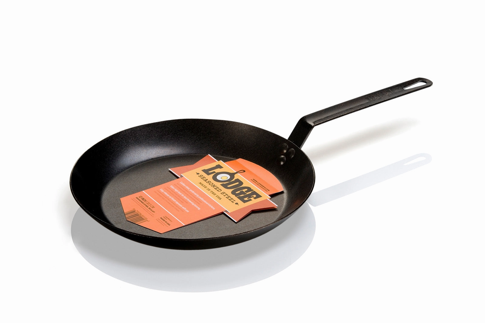 Lodge 12 Inch Seasoned Carbon Steel Skillet