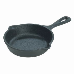 Lodge 3.5 Inch Seasoned Cast Iron Mini Skillet Cookware holiday sale