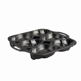 Lodge Cast Iron Mini Skull Cake Pan Bakeware online promo