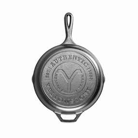 Lodge Yellowstone 10.25 Inch Seasoned Cast Iron Authentic Y Skillet Cookware online kitchen sale