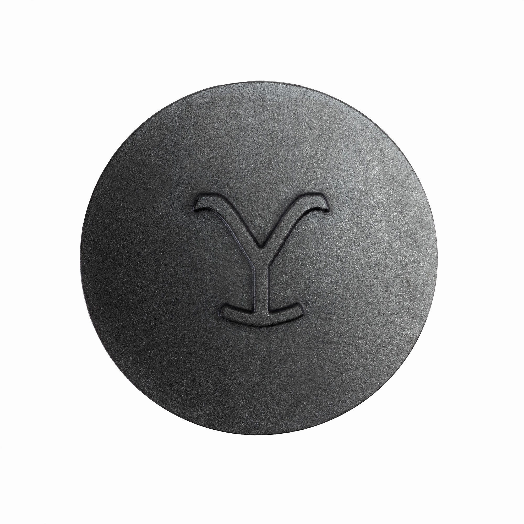 Lodge Yellowstone 8 Inch Seasoned Cast Iron Power Y Grill Press Cookware online kitchen sale