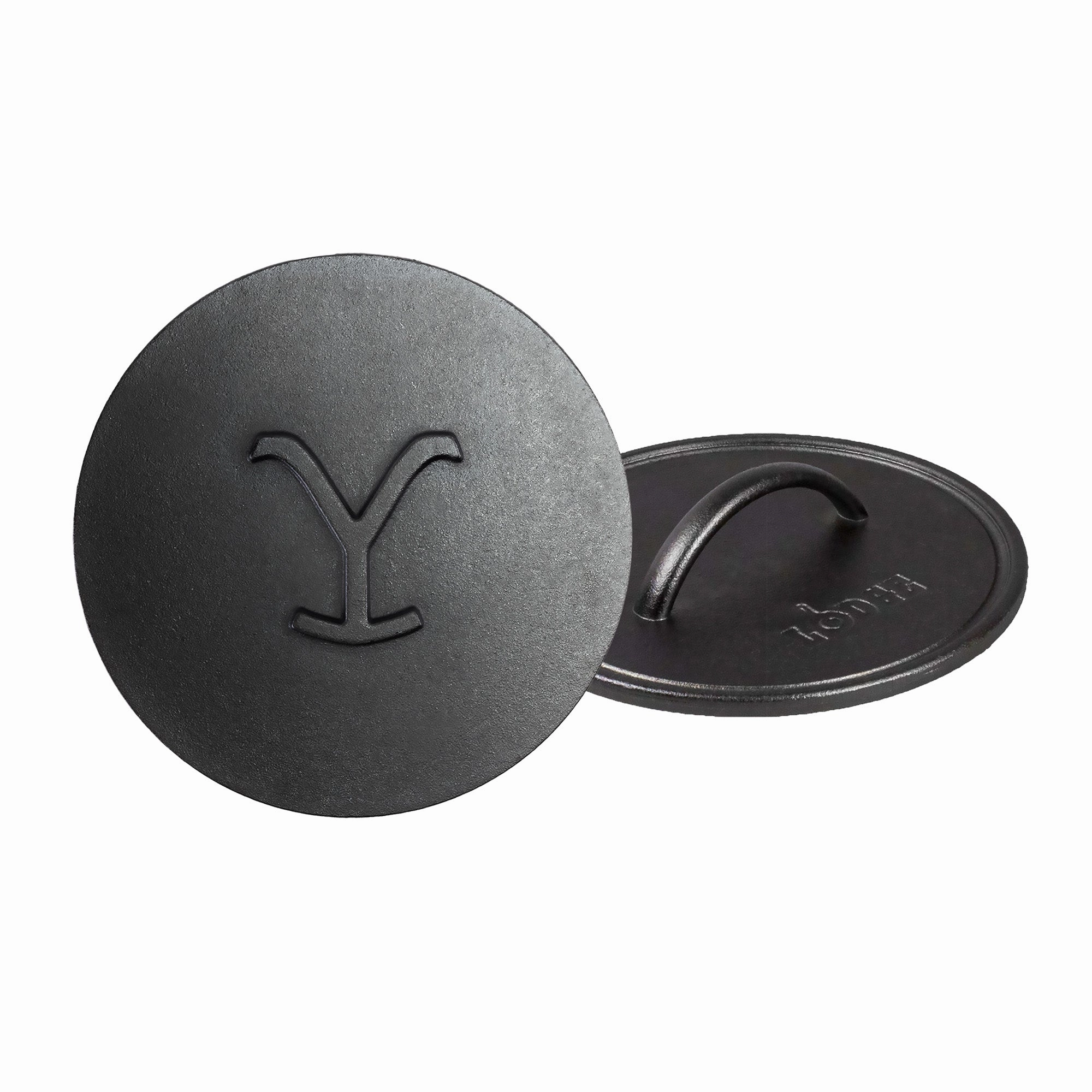 Lodge Yellowstone 8 Inch Seasoned Cast Iron Power Y Grill Press
