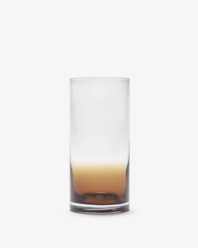 Longdrink amber Zuma Glassware Tableware hot sale