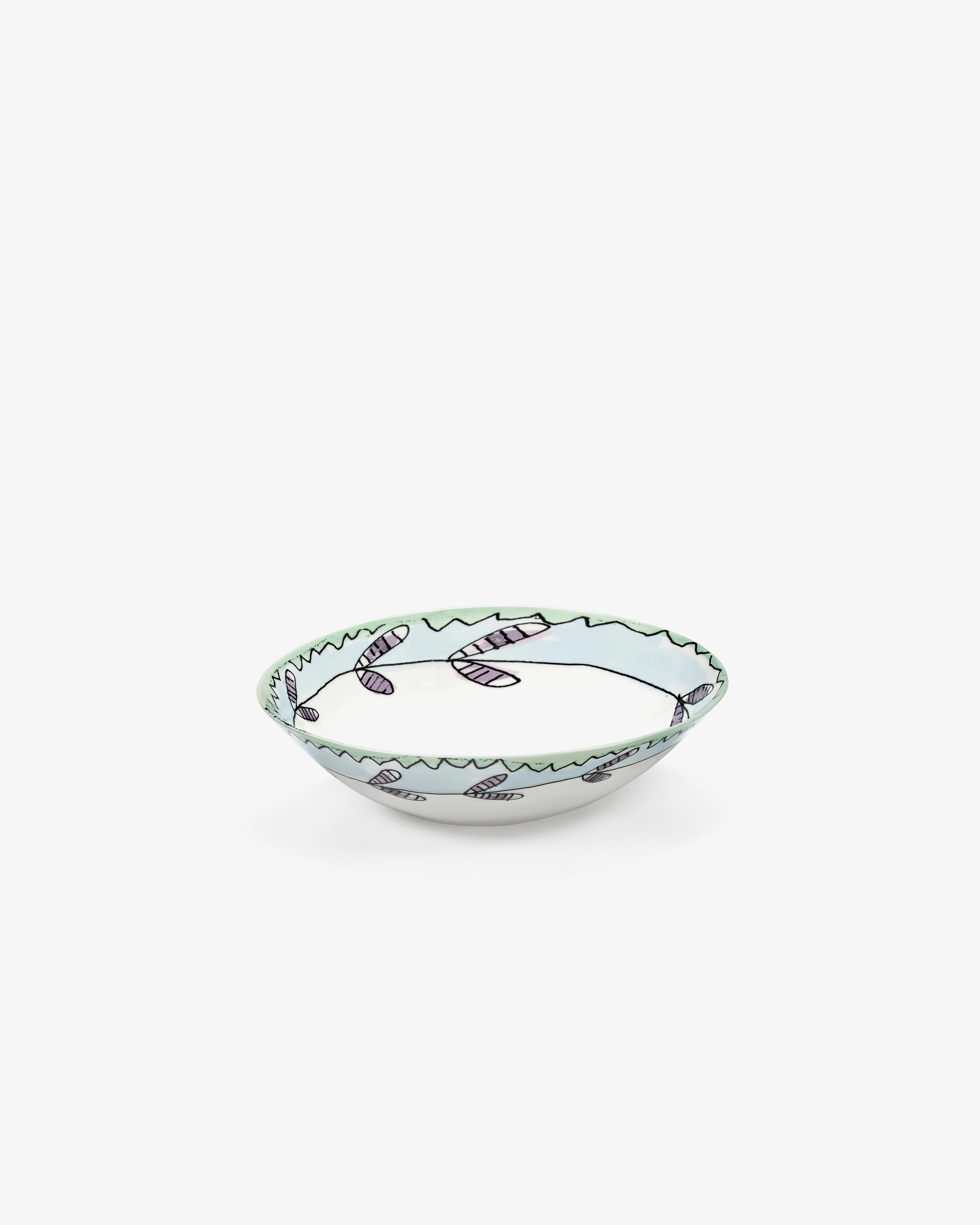 Low bowl L Blossom milk Midnight Flowers Dinnerware tableware outlet