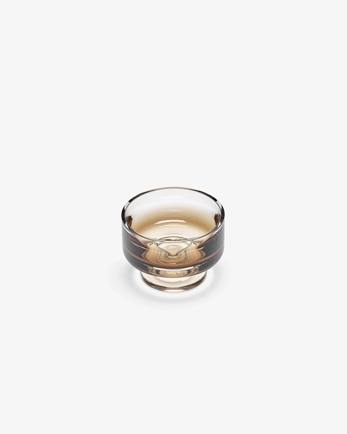 Low Bowl on Foot S Amber Zuma Glassware Tableware discount
