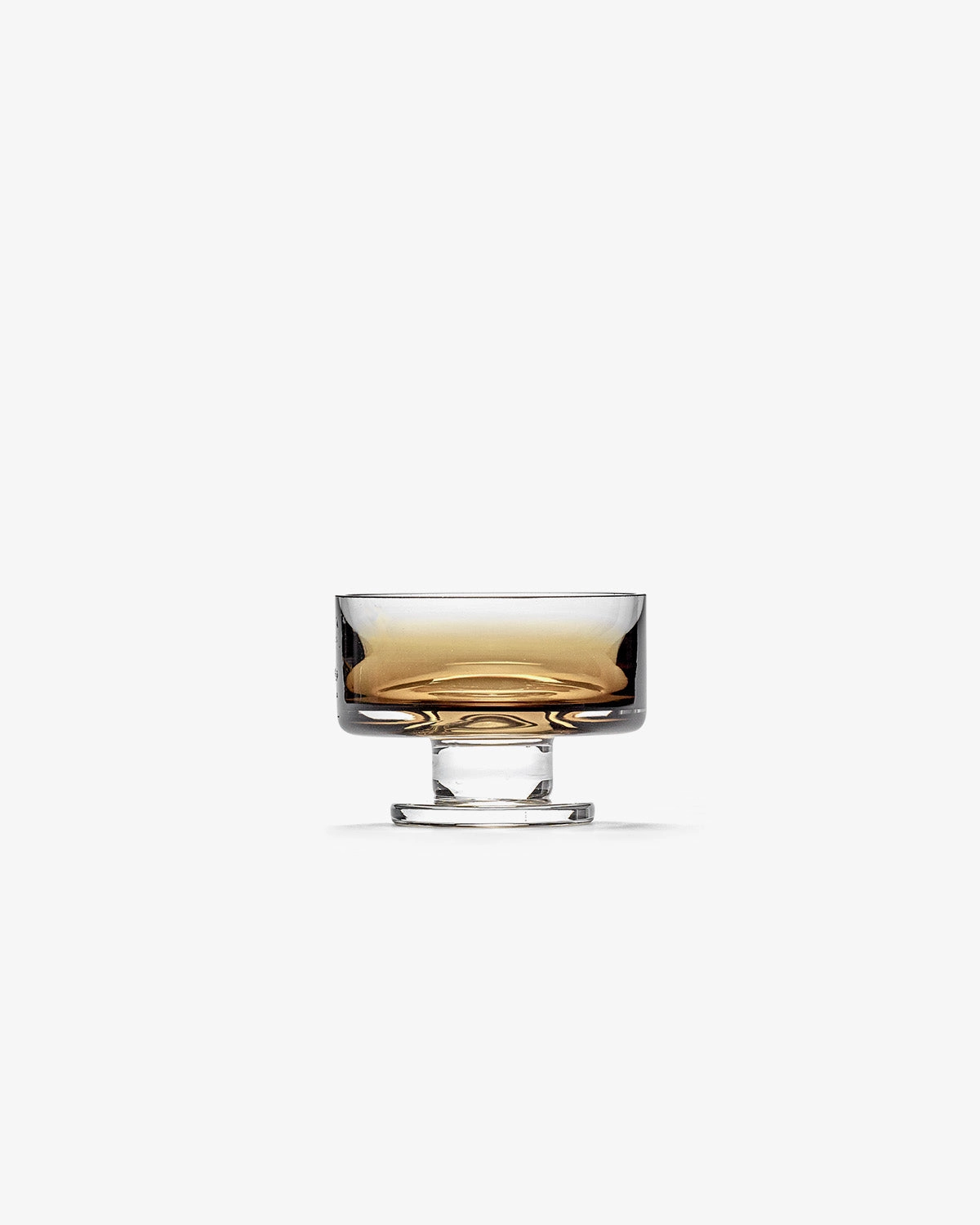 Low Bowl on Foot S Amber Zuma Glassware Tableware discount