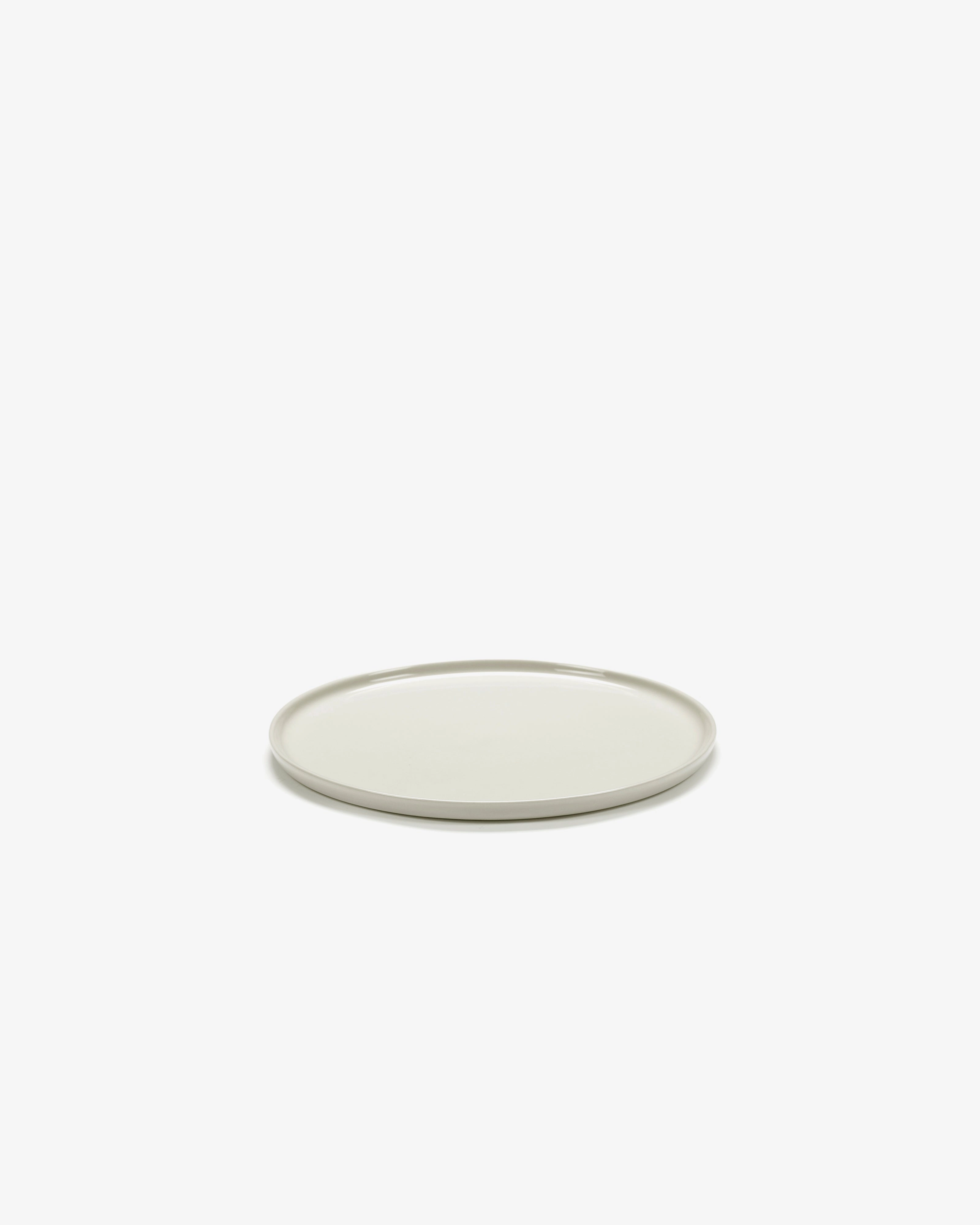 Low breakfast plate ivory Cena Dinnerware tableware outlet