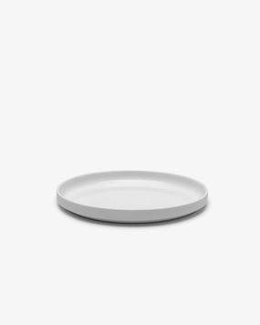 Low dinner plate white matt Passe-partout Dinnerware tableware outlet
