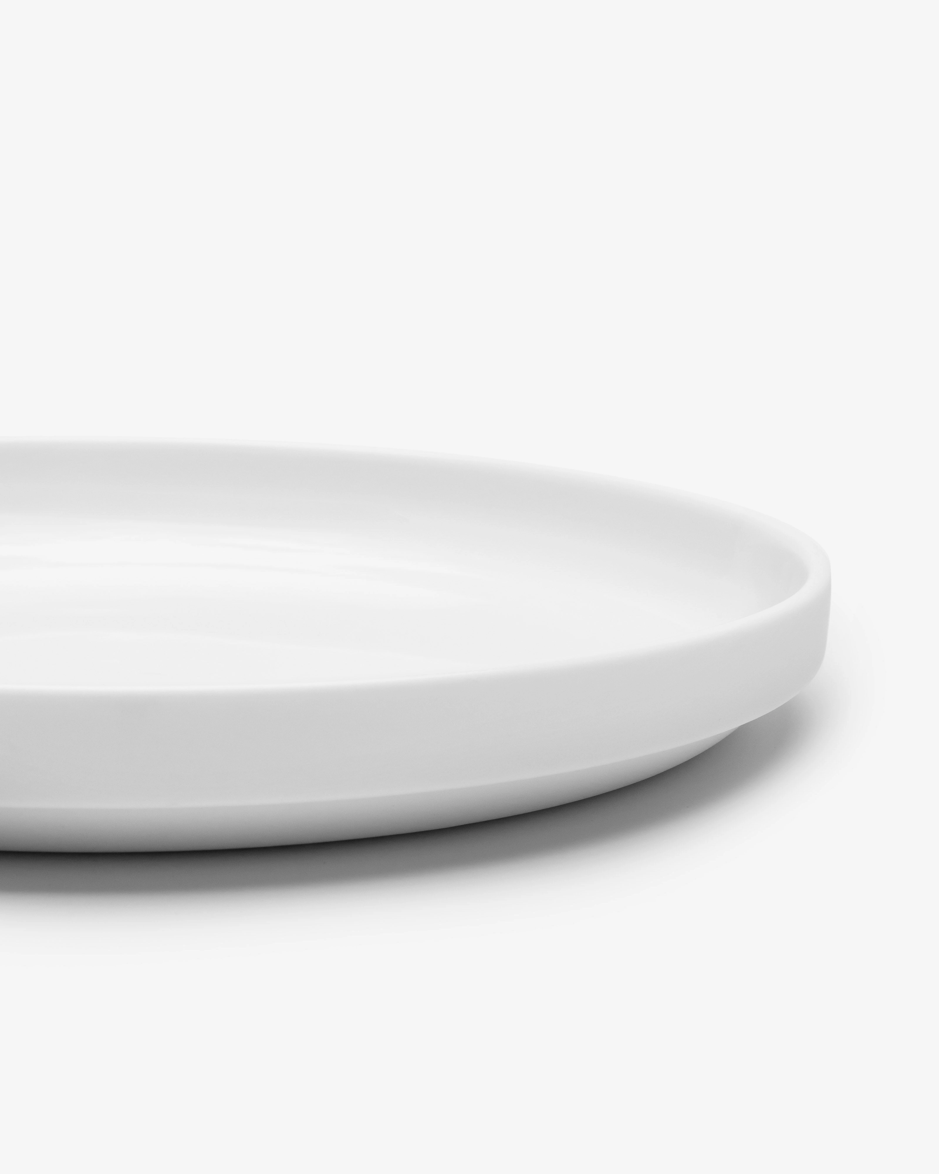 Low starter plate white matt Passe-partout