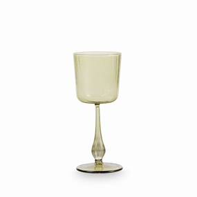 Luisa Calice in Rainette Green (Set of 2) Glassware Tabletop & Kitchen sale