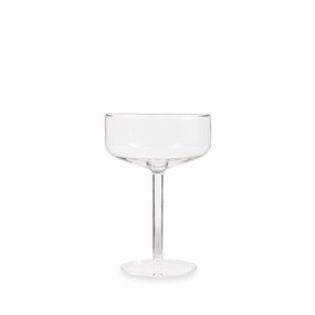 Luisa Coppa in Clear (Set of 2) Glassware Tabletop & Kitchen sale