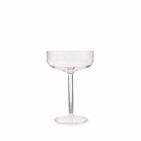 Luisa Coppa in Millerighe (Set of 2) Glassware Tabletop & Kitchen sale