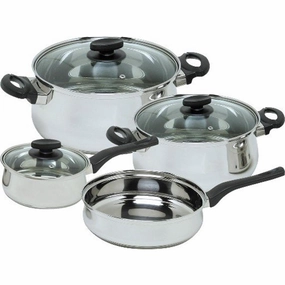 Magefesa 01BXDELIS07 Deliss Stainless Steel 7 Piece Cookware Set Cookware hot cookware outlet
