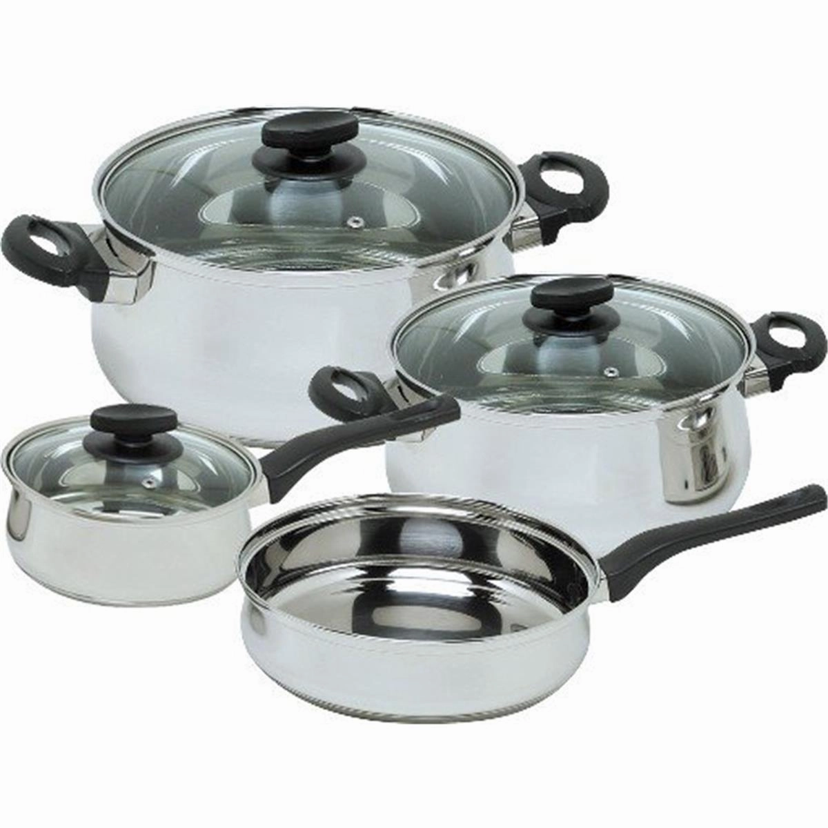 Magefesa 01BXDELIS07 Deliss Stainless Steel 7 Piece Cookware Set Cookware hot cookware outlet