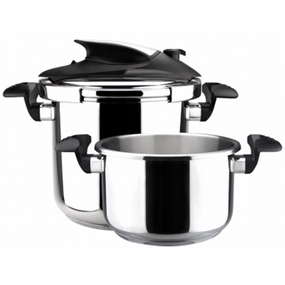 Magefesa 01OPNOVA046 Nova Trio Super Fast Pressure Cooker - 3 Piece Cookware online kitchen sale