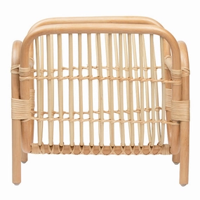 Makassar Light Natural Rattan Magazine Holder Decorative Baskets clearance deals
